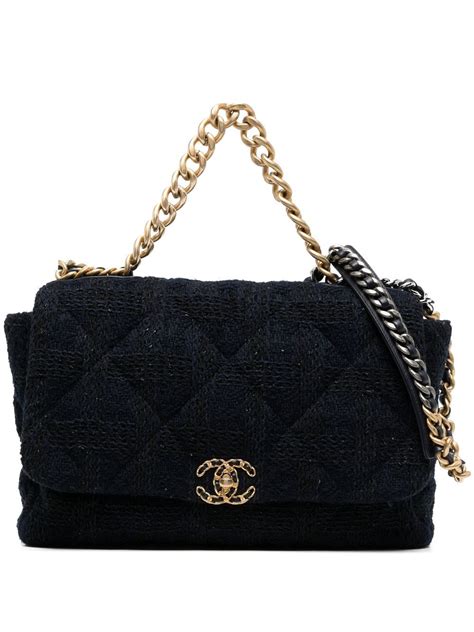 chanel 19 fashionphile|authentic pre owned chanel bags.